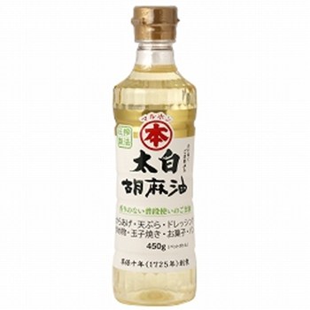 マルホン太白胡麻油 PET 450G新発売!!